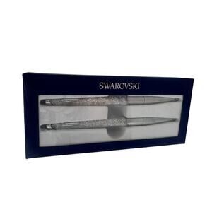 Swarovski Crystalline Nova Ballpoint Pen boxed Set Silver